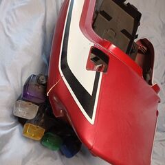 CB750 タンク テ－ルカウル 破損ありの画像