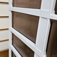 5段収納ケース プラスチックケースの画像