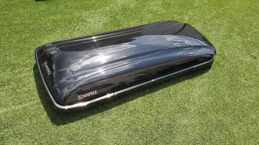 ★お値下げ★inno/イノールーフボックス５５【BRQ55BK】鍵付き　|　キャリアボックス　ルーフキャリア　車用品　カーメイト★