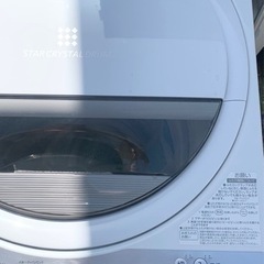 ★洗濯機★  引き取りの方のみ TOSHIBA AW-7G9BK 2021年製 7kg 中古の画像