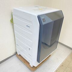 【大容量?】ドラム式洗濯乾燥機 SHARP 11 6kg 2020年製 ES-W112-SL KL00087 動作確認済み