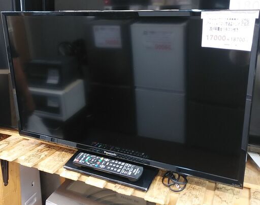 3か月間保証☆配達有り！17000円(税抜）パナソニック 32型 液晶テレビ リモコン付き 2019年製