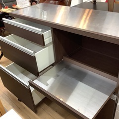 フナモコ ダークブラウンキッチンカウンターのご紹介です！！！