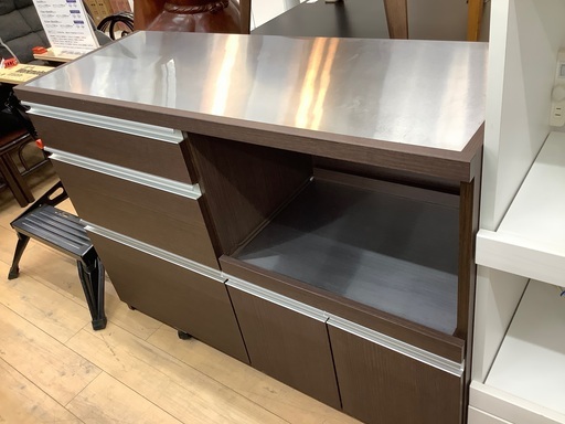 フナモコ　ダークブラウンキッチンカウンターのご紹介です！！！
