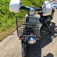 ☆メンテナンスフリーなFI車！自宅まで配送可 実燃費80km/L超え☆AA01 FI車 プレスカブ 一発始動 鍵書類 絶好調 19290kmの画像