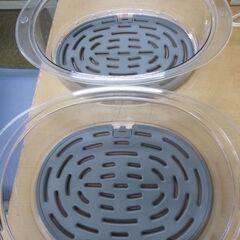 ◆お引取り限定/三重県/値引不可(値引きコメント返信不可)◆ 中古 T-fal ウルトラコンパクト 蒸し器[G-43]の画像