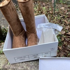 ムートンブーツ 受け渡し決定しましたの画像
