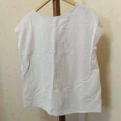 麻混シャツ　LLサイズの画像
