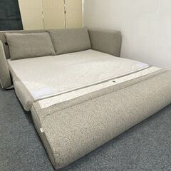 コアラ koala ソファーベッド CUSHY 3人掛け クイーン ペッパーグレー　コアラマットレス 定価14万円　中古の画像