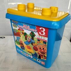 美品　アンパンマンブロックセットの画像