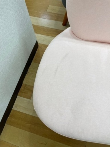 【取りに来られる方限定】ピンクカラーの2人掛け猫ソファーです！