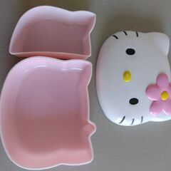 🉐値下げ🌟サンリオ　キティちゃんお弁当箱の画像