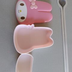 🉐値下げ🌟サンリオ　マイメロディーお弁当箱の画像