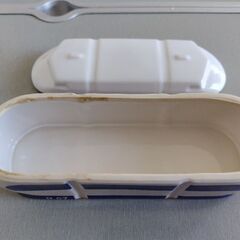 🌟0系新幹線お弁当箱　陶器製の画像