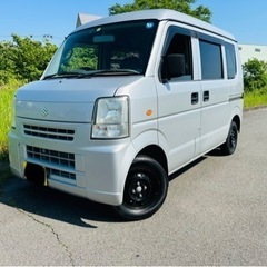 車検付　希少5MT スズキ　エブリイバン　DA64V PCハイル...
