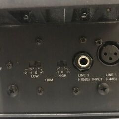 音響機器セット（ミキサー・アンプ内蔵スピアーカー）ラック付き　値下げ♪の画像