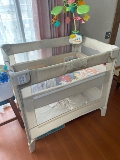 Aprica アップリカ　ベビーベッド　ココネルエアー
