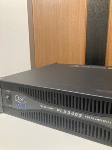 アンプ　QSC PLX3402 1100w+1100w
