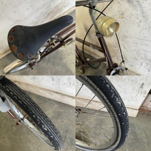 325□岐阜発　△Kon‘s Labo / 小径自転車 / 20インチ / 変速無し / 走行確認 / タイヤ側面前後共にひび割れあり / 現状品　R5.12/19□