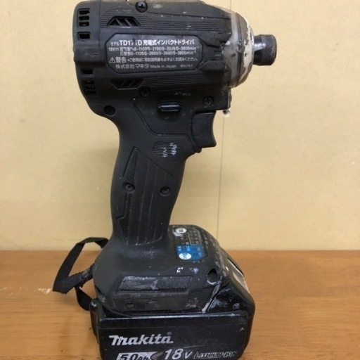 マキタ makita インパクトドライバー TD171D 18V バッテリー1個付き