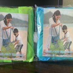 お砂場バッグ メッシュバッグ ビーチバッグ 子供 水遊び おもち...