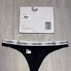 新品未使用🦋CALVIN KLEIN カルバンクライン ロゴ ソング Tバック ショーツ (日本サイズS) の画像