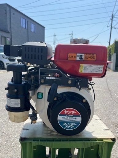 ガソリンエンジン　ヤンマー　GA160SNM フィンガースタート　OHV 最大5.8馬力　発動機