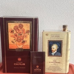 カミュ ブック スペシャルリザーブ ゴッホ ひまわり 箱/替え栓付 700mlの画像