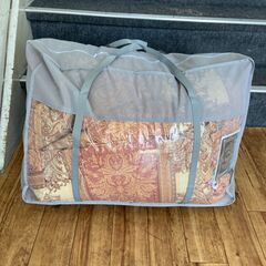 ▼値下げ▼【未使用品】Z-21127 布団羽毛布団 ダブル プレ...
