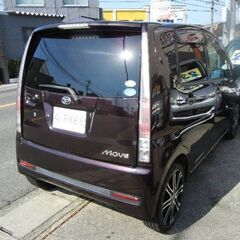 平成２１年式　ダイハツ　ムーブ　カスタムＸ　スマートキー　社外ナビ　ＴＶ　ＥＴＣ　社外１６インチアルミ　タイミングチェーンの画像