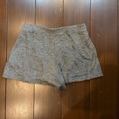 Three Dots キュロット ミニスカート ショートパンツ グレンチェック X-Sの画像