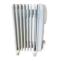 DeLonghi デロンギ オイルヒーター ラジエターヒーター 暖房器具 暖房 家電 L字型フラットフィン R7308 12EF 3〜8畳用 1200w ホワイトの画像
