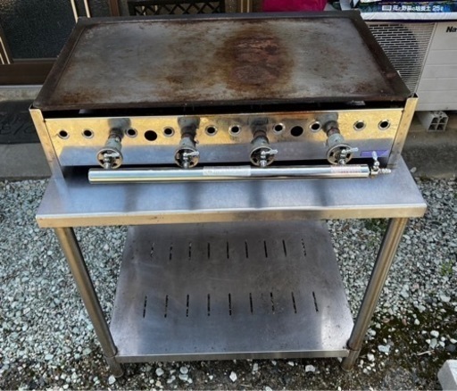 LPガス用　グリラー　調理器具セット