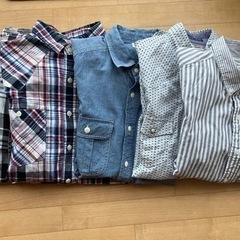 メンズ長袖シャツの画像