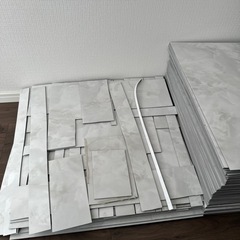 フロアタイル　大理石の画像