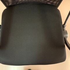 ニトリ ワークチェア インバネス MC メッシュ ブラックの画像