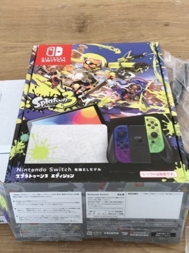 Switch有機EL液晶　スプラトゥーンモデル