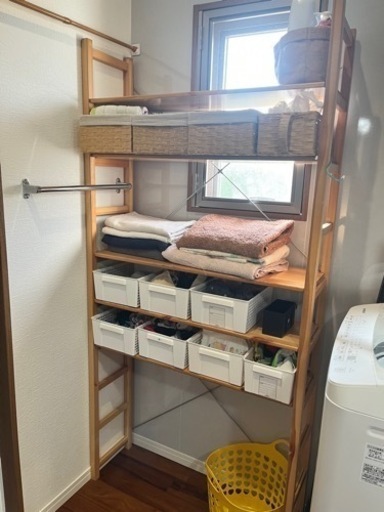無印良品　パイン棚