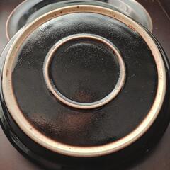 黒い和食器　5枚の画像