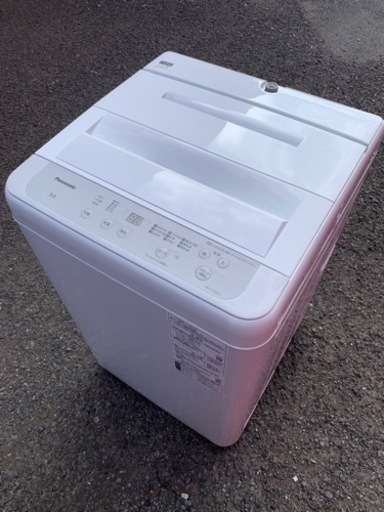 配送設置2022年製　高年式✨5.0kg Panasonic 洗濯機　家電 生活家電 洗濯機