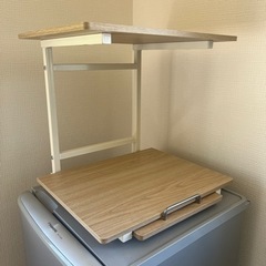 アイリスオーヤマ キッチンラック 電子レンジ