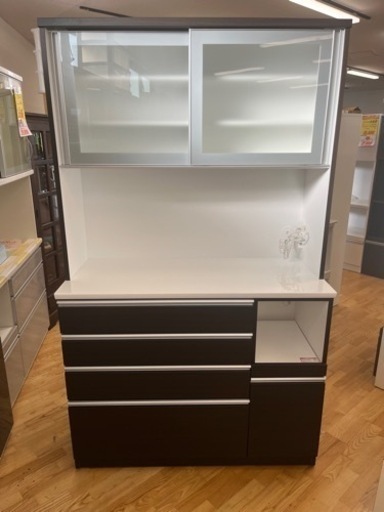 N625★ニトリ製★レンジボード★カップボード★食器棚★幅1195mm