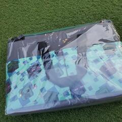 マイクラ　大きなポッケ付き　バスケット  グリーンの画像