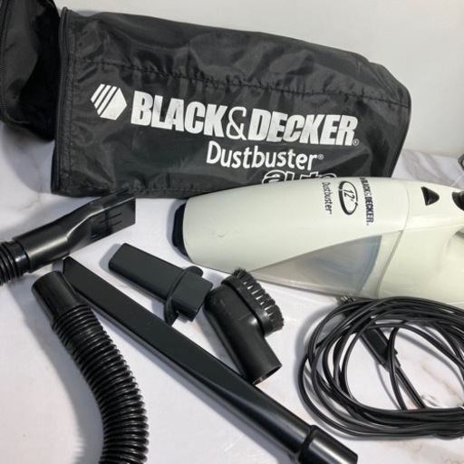 A2405-352 BLACK\u0026DEAKER サイクロン式クリーナー Z-ACV1205 2015年製 動作確認済 キズ、汚れ有