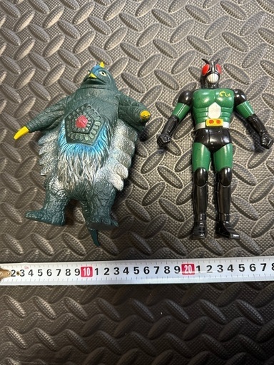 当時物　ソフビ　仮面ライダーBLACKRX ベムスター