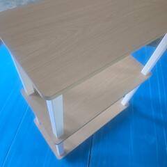 シェルフ　3段　ナチュラルの画像