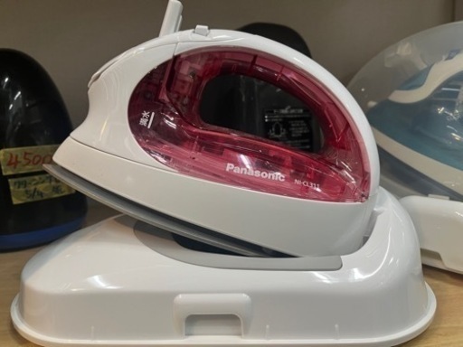 【パナソニック】【コードレスアイロン】【Panasonic/cordless steam iron】【クリーニング済　管理番号11005