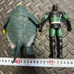 当時物　ソフビ　仮面ライダーBLACKRX ベムスターの画像