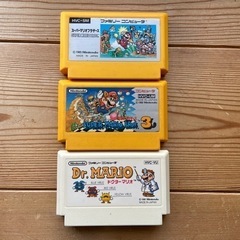 ファミコンソフト　スーパーマリオ他
