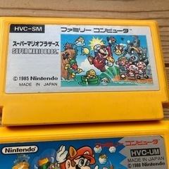 ファミコンソフト　スーパーマリオ他の画像